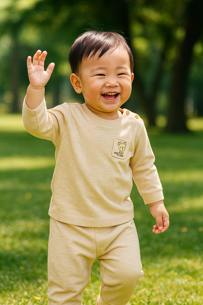 20250611_1636_Baby Outfit Display_remix_01jxf5f1j9efmvbsz276j9sbb4.webp