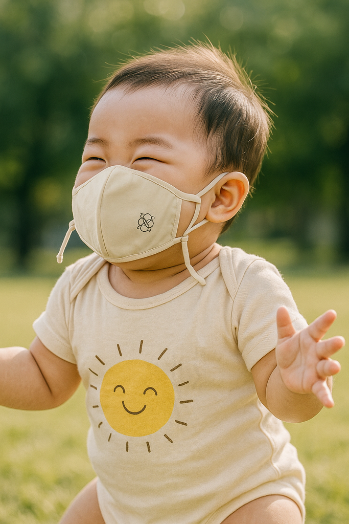 20250611_1703_Baby Bodysuit Outdoors_remix_01jxf6zth2ejsamrkqvtt1ymkf.webp