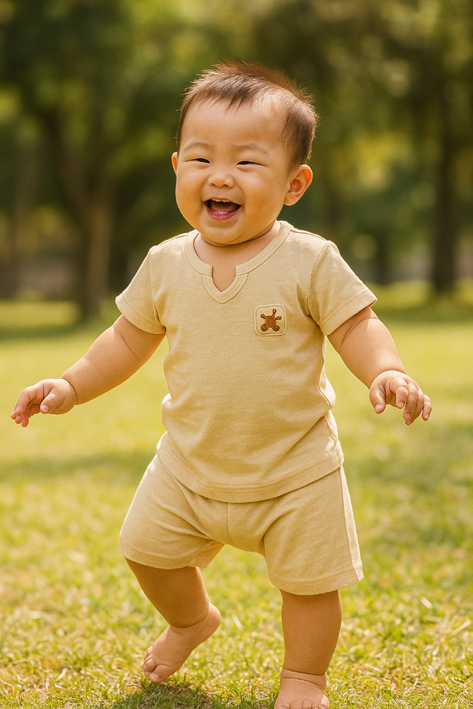 20250611_1734_Striped Baby Bodysuit_remix_01jxf8sewne81tb6gxv3sdpm4w.webp