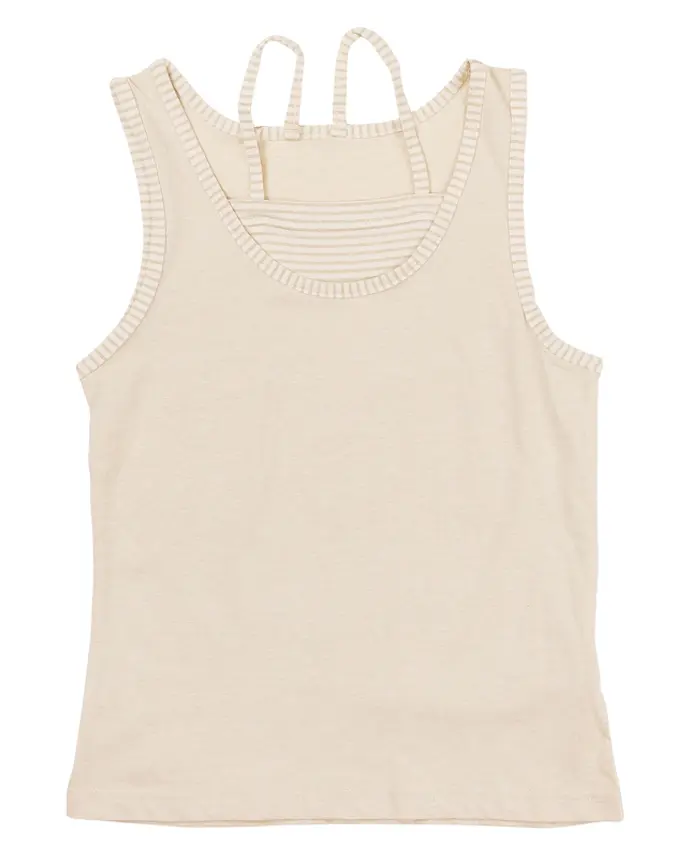 NatureColored Green Tank Top