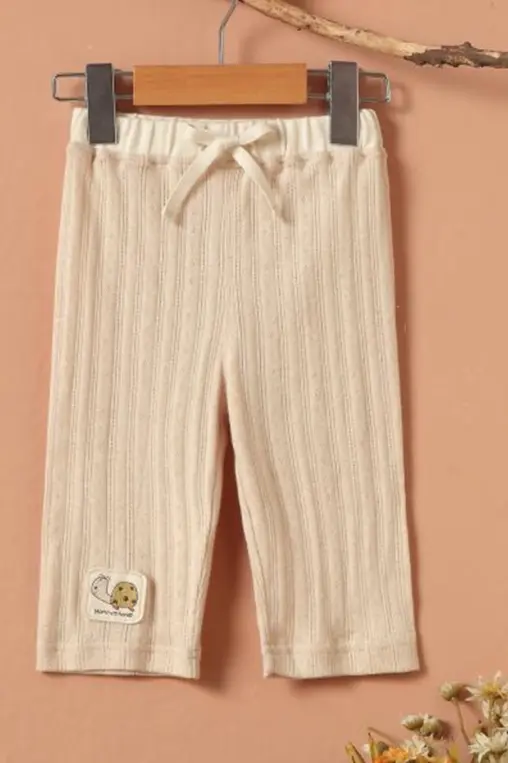 Quần lửng cho bé từ 100% bông có màu tự nhiên I NatureColored 100% Organically Grown Naturally Colored Cotton Seven Pants, Natural Brown