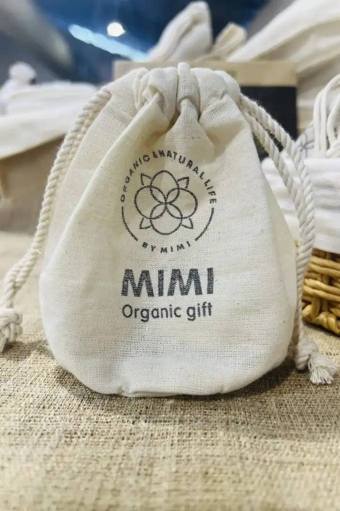Organic Gift Souvenir 100% GOTS Organic Cotton