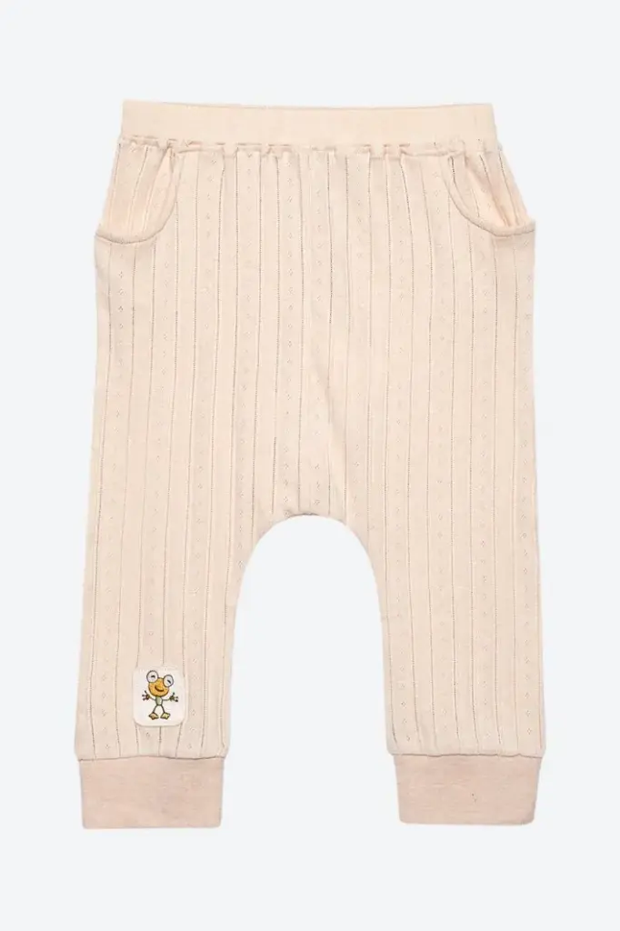 NatureColored 100% Organically Grown Naturally Colored Cotton Hani Pants, Natural Brown