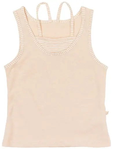 [K19TOS02BR] Áo dây màu nâu từ Bông có màu tự nhiên/Naturally Colored Cotton - NatureColored