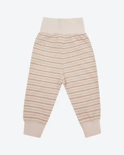 Quần dài cạp cao, họa tiết kẻ từ Bông có màu tự nhiên (Naturally Colored Cotton) - NatureColored