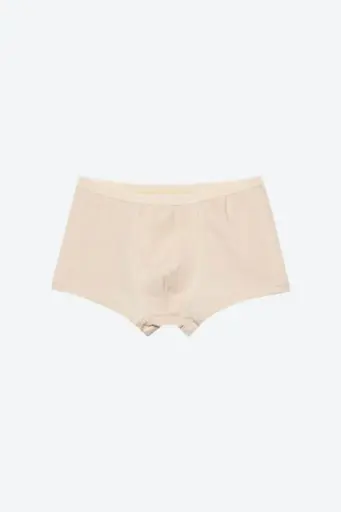 [B19TRS03BR] NatureColored Toddler Boy Boxer Underwear 100% Naturally Colored Organically Grown Cotton, Natural Light Brown