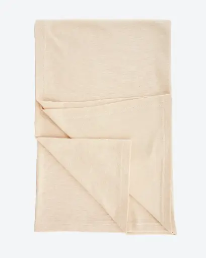[K19BSW01WH1012	] NatureColored 100% Organically Grown Naturally Colored Cotton Basic Bedding Sheet, 100x120cm