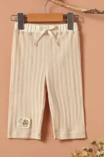 [G19TRS01BR] Quần lửng cho bé từ 100% bông có màu tự nhiên I NatureColored 100% Organically Grown Naturally Colored Cotton Seven Pants, Natural Brown