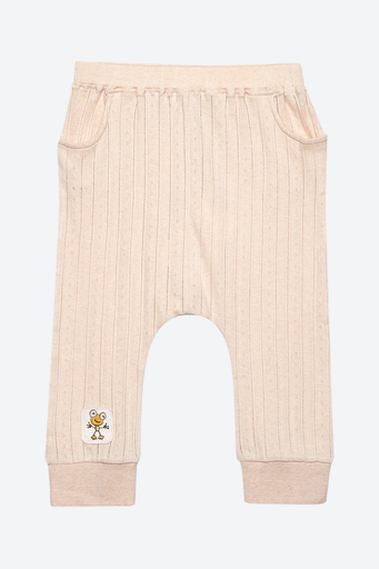 [B19TRS01BR] NatureColored 100% Organically Grown Naturally Colored Cotton Hani Pants, Natural Brown