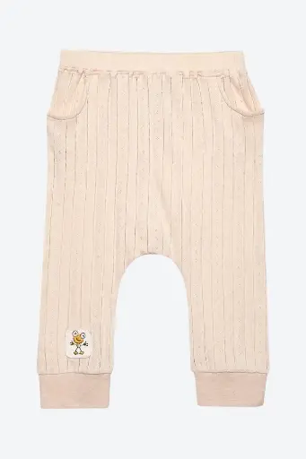 NatureColored 100% Organically Grown Naturally Colored Cotton Hani Pants, Natural Brown