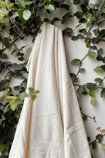 [804FB01NA] Vải GOTS Organic Cotton Single Jersey, chải kỹ, khổ 1.6m, 160gsm - Mimi Organic