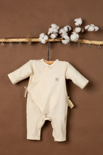 [501BO03NA] Mimi Organic Cotton Long Sleeve Kimono Bodysuit